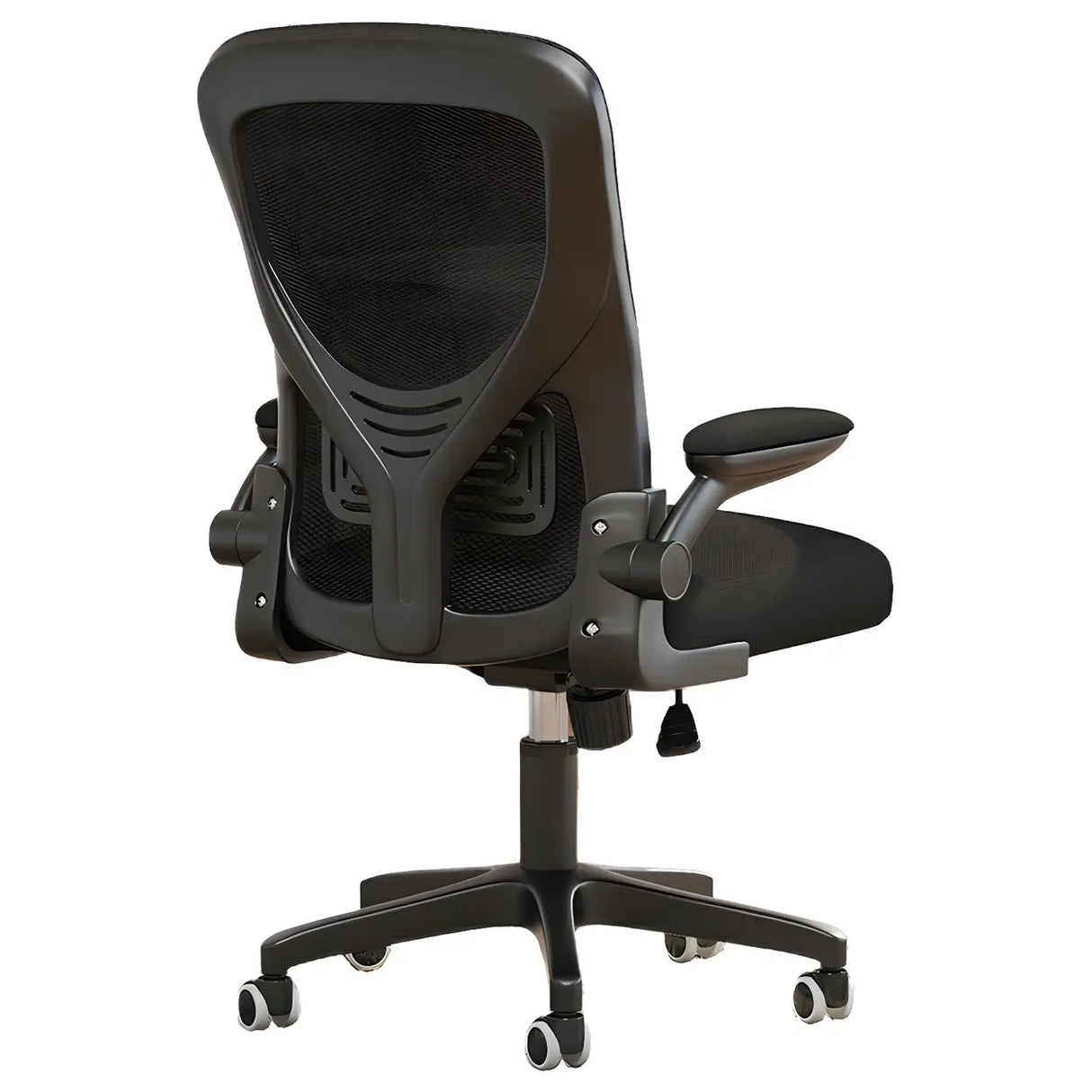 Ergonomic Swivel Mesh Adjustable Casters Office Chair Image - 9