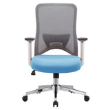 Ergonomic Swivel Office Chair Mesh Black Adjustable Seat Image - 10