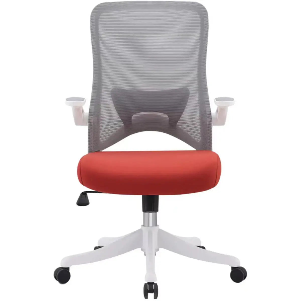 Ergonomic Swivel Office Chair Mesh Black Adjustable Seat Image - 13