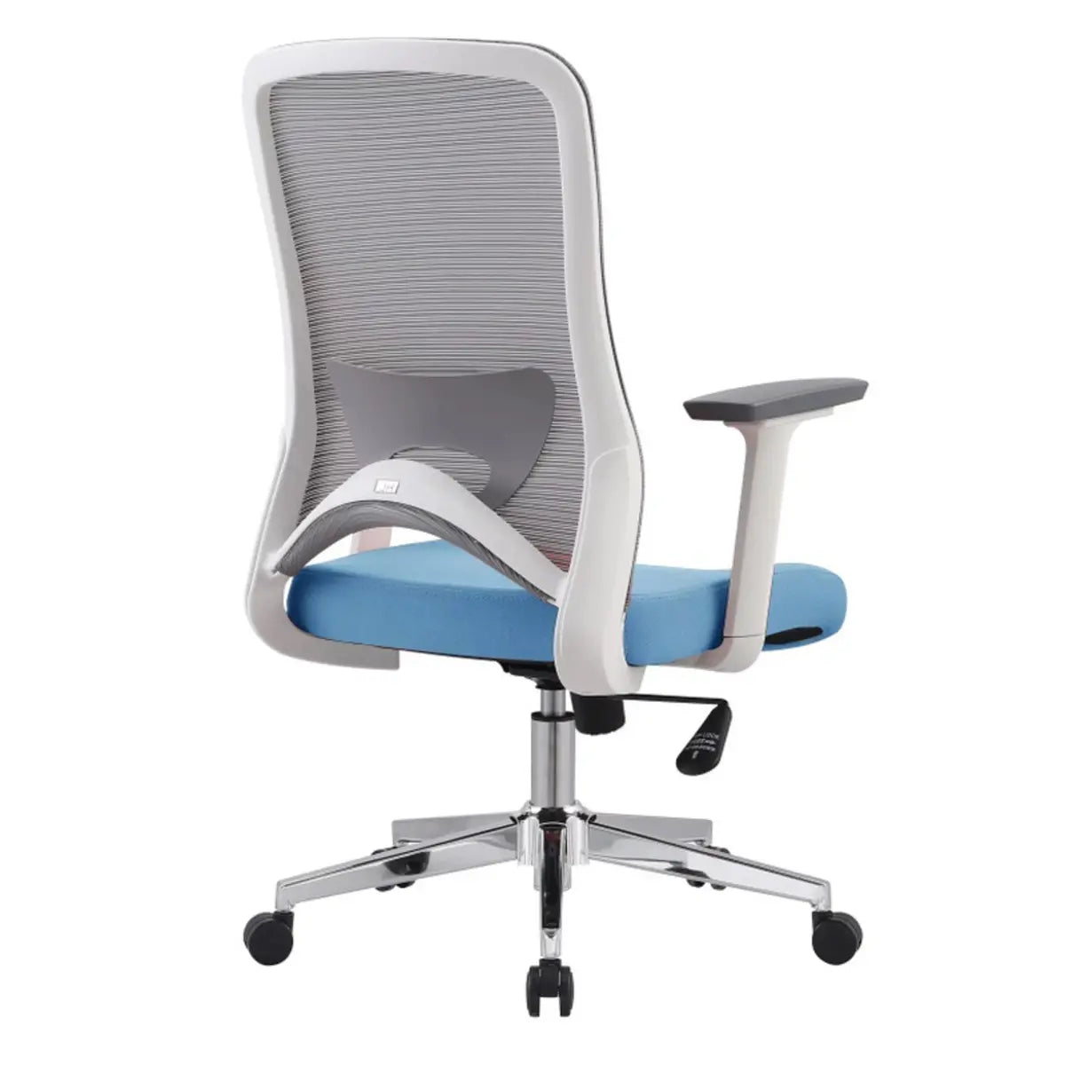 Ergonomic Swivel Office Chair Mesh Black Adjustable Seat Image - 9