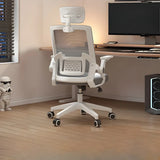 Ergonomic Tilt Padded Mesh Executive Black Office Chair Image - 11