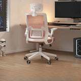 Ergonomic Tilt Padded Mesh Executive Black Office Chair Image - 14