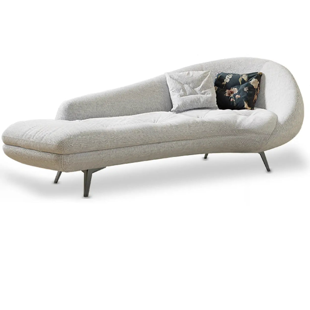 Ergonomic Waterproof Reclining Tufted Right-Arm Chaise Image - 2