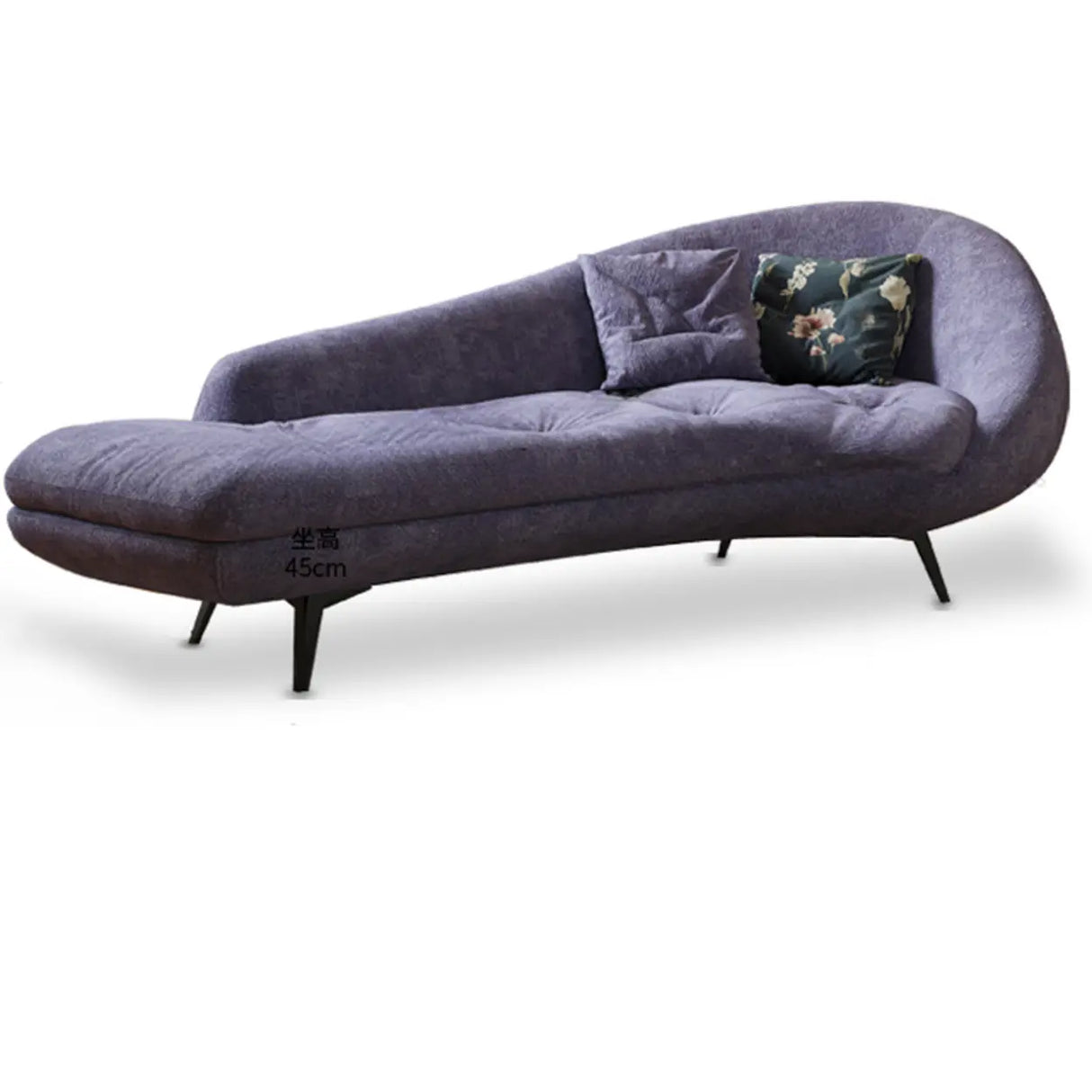 Ergonomic Waterproof Reclining Tufted Right-Arm Chaise Image - 9
