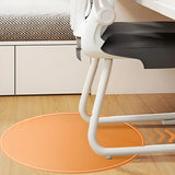 Ergonomic White-Gray Adjustable Mesh Task Office Chair Image - 12