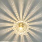 Exquisite 3-Light Clear Flower Island Pendant Light Image - 5