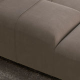 Fabric Living Room Beige Large Sectional Double Sided Sofa Image - 13