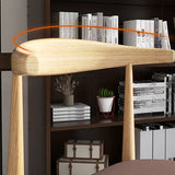 Open Back Faux Leather Upholstered Dining Chair Image - 6