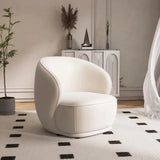 Fade Resistant Flannel Sloped Arms Pine Frame Arm Chair Image - 3
