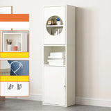 Fashion Rectangular Wood Narrow Storage Bookcase Medium Image - 19