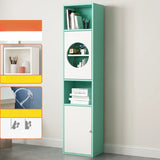Fashion Rectangular Wood Narrow Storage Bookcase Medium Image - 27