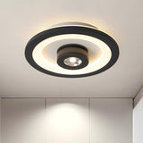 Fashionable Black Square LED Flush Mount Ceiling Light Image - 9
