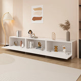 Fashionable Rectangle Black Wooden Cabinet TV Stand Image - 16