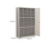 Fire Resistant Vertical Drawer White File Storage Cabinet Image - 43