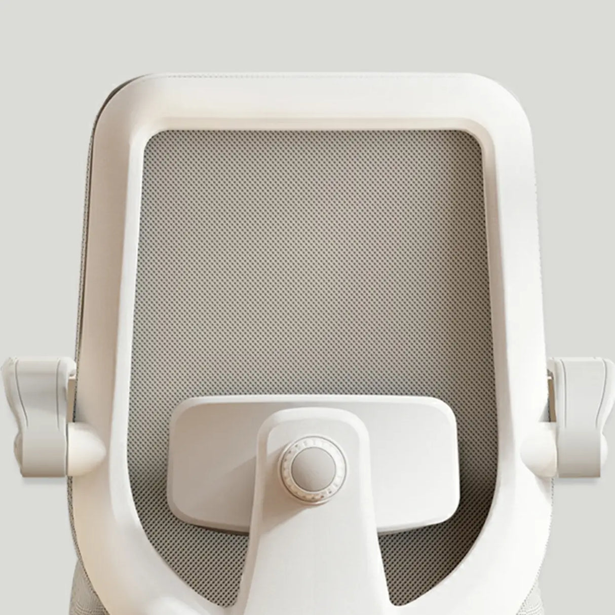 Flip Arm White Ergonomic Mesh Swivel Task Office Chair Image - 16