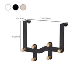 Floating Mount Wave Alloy Pink Hooks Narrow Coat Rack #size