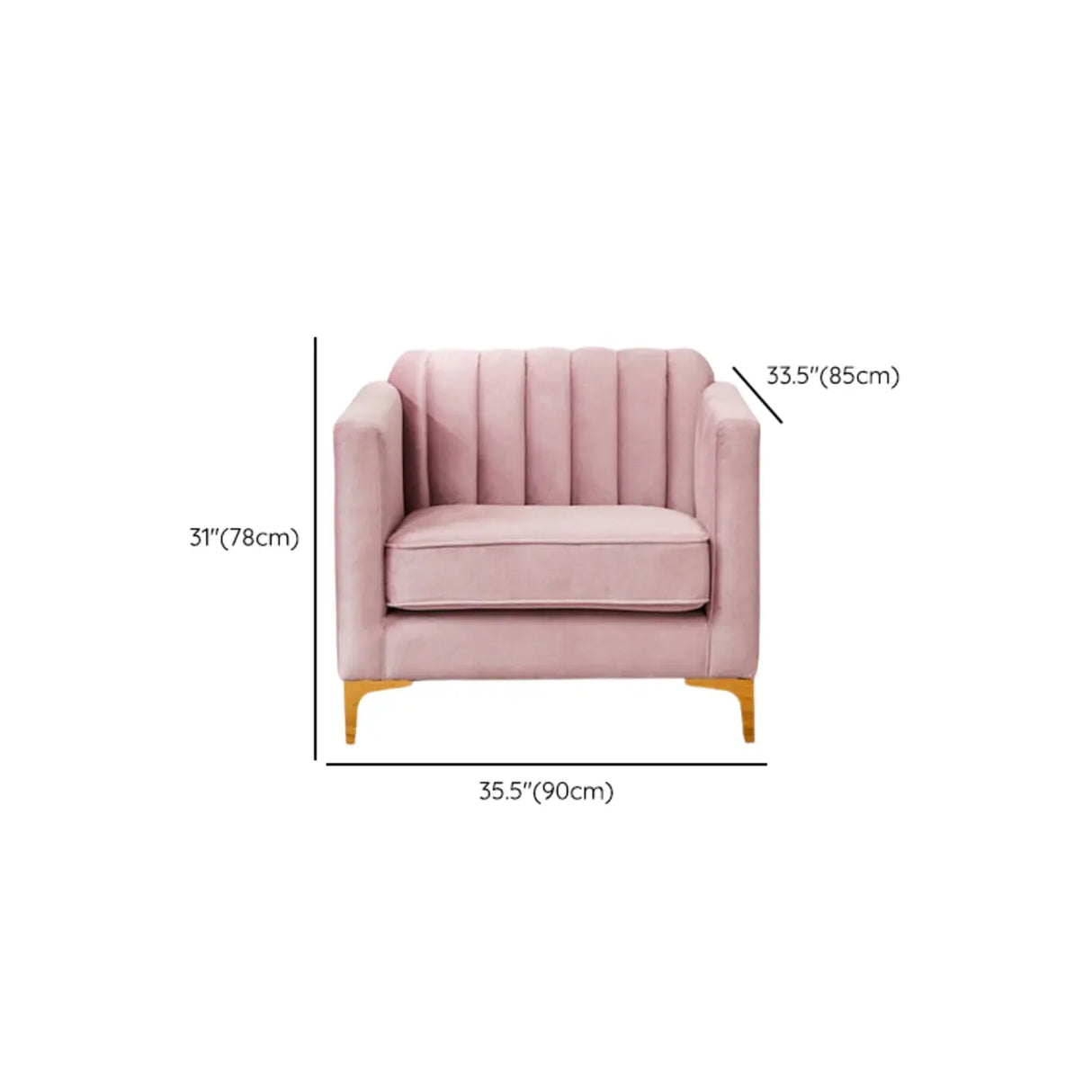 Flocked Slipcover Sewn Pillow Back Square Arm Loveseat 