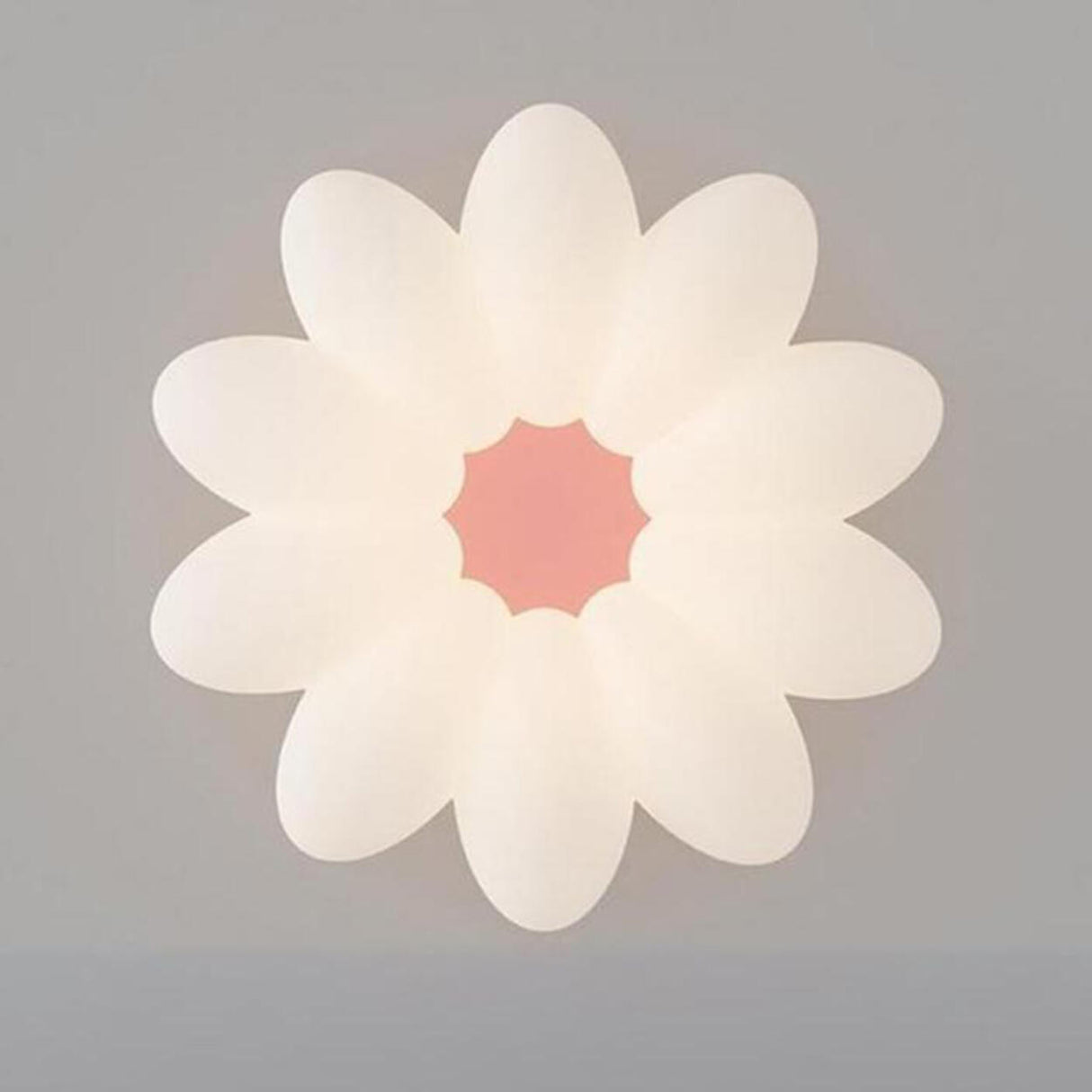 Flower-Shaped Dimmable LED Flush Mount Ceiling Light Image - 11