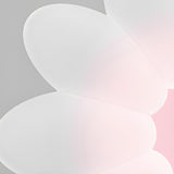 Flower-Shaped Dimmable LED Flush Mount Ceiling Light Image - 8