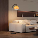 Metal Traditional Floor Lamp 1 Light with Glass Shade & Rocker Switch, Adapted for LED/Incandescent/Fluorescent, Adaptable Height, Residential Use Image - 4
