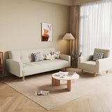 Foldable Convertible Square Arm Biscuit Back Sleeper Image - 1