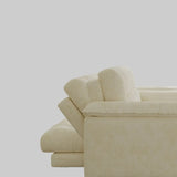 Foldable Green Snowflake Velvet Tufted Back Sleeper Image - 15