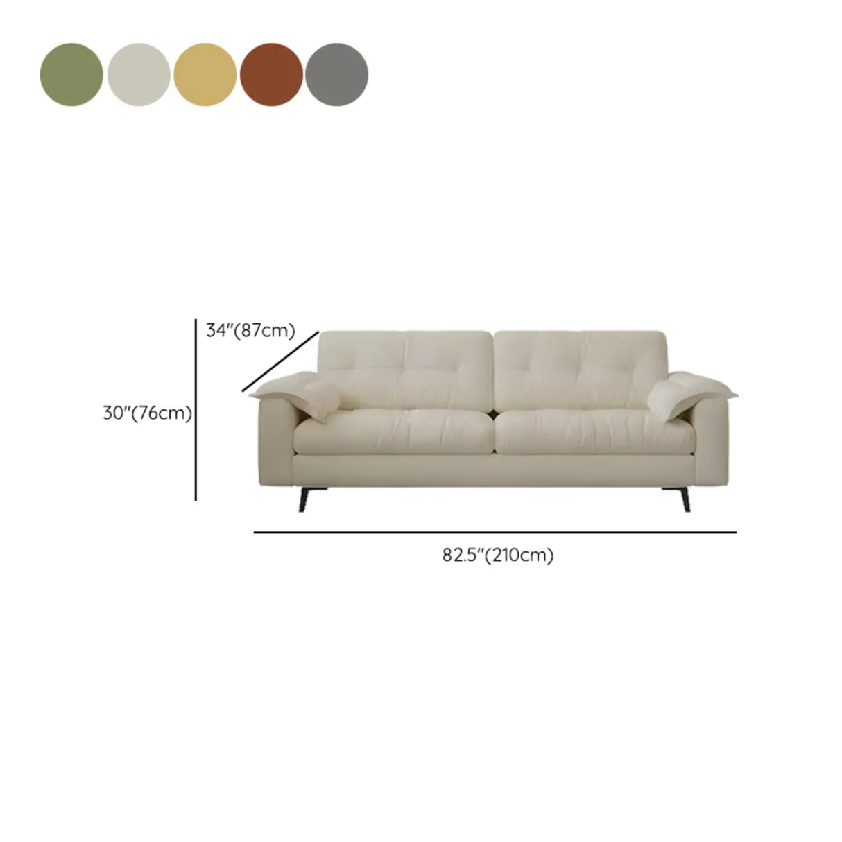Foldable Green Snowflake Velvet Tufted Back Sleeper 