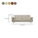 Foldable Green Snowflake Velvet Tufted Back Sleeper #size