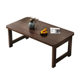 Foldable Scratch Resistant Wood Rectangle Coffee Table Image - 5