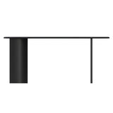 Free Form Curved Wood Standard Width Writing Desk Image - 10