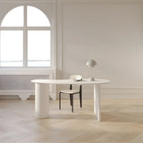 Free Form Curved Wood Standard Width Writing Desk Image - 3
