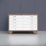 Free Standing Vertical Steel White Storage Filing Cabinet Image - 14