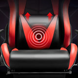 Gaming Ergonomic Adjustable Black and Red Office Chair Image - 9
