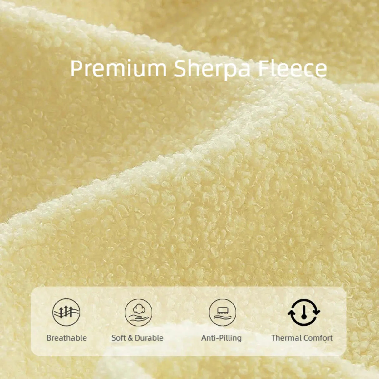 Ginger Sherpa Fleece Pumpkin Compressed Modular Sofa Image - 7