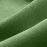 Glam Green Velvet Tight Back Brass Leg Curved Sofa Image - 9