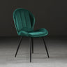 Glam Modern Velvet Accent Chair with Side Dining Chair Image - 11