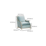 Glam Modular Green Velvet Sloped Arms Pillow Back Sofa Image - 15