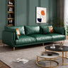 Glam Stain Resistant Pillow Back Square Arm Sofa Image - 11