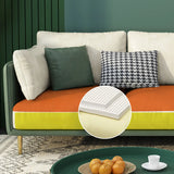 Glam Stain Resistant Pillow Back Square Arm Sofa Image - 17