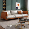 Glam Stain Resistant Pillow Back Square Arm Sofa Image - 4