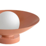 Glass Glob Solid Color Dome Semi-Flush Mount Light  Image - 8