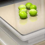 Glass Top Rectangular Wood Base Storage Coffee Table Image - 7