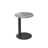 Gloss Finish Round Scratch Resistant Stone Coffee Table Image - 7