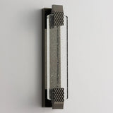 Gold Modern Geometric Crystal Outdoor Wall Lights Image - 16