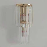 Grand Multi-Tier Design Crystal Gold Wall Sconce Image - 21