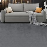 Gray Stain Resistant Velvet Square Arm Sleeper Sofa Image - 4