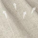 Gray Swivel Scratch Resistant Cotton Linen Side Chair Image - 14
