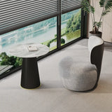 Gray Swivel Scratch Resistant Cotton Linen Side Chair Image - 3
