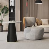 Gray Swivel Scratch Resistant Cotton Linen Side Chair Image - 4
