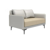 Green Antimicrobial Waterproof Leather Reception Sofa Image - 16